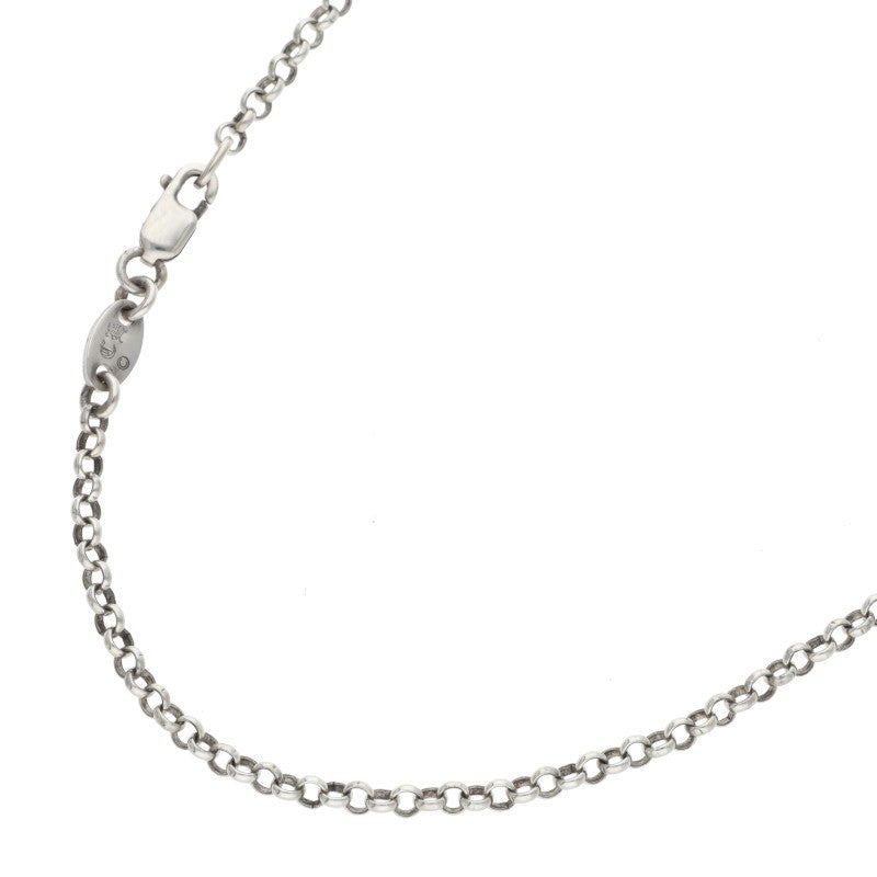 Chrome Hearts Roll Chain 18" Silver Necklace Size ONE SIZE