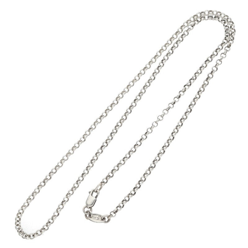Chrome Hearts Roll Chain 18" Silver Necklace Size ONE SIZE
