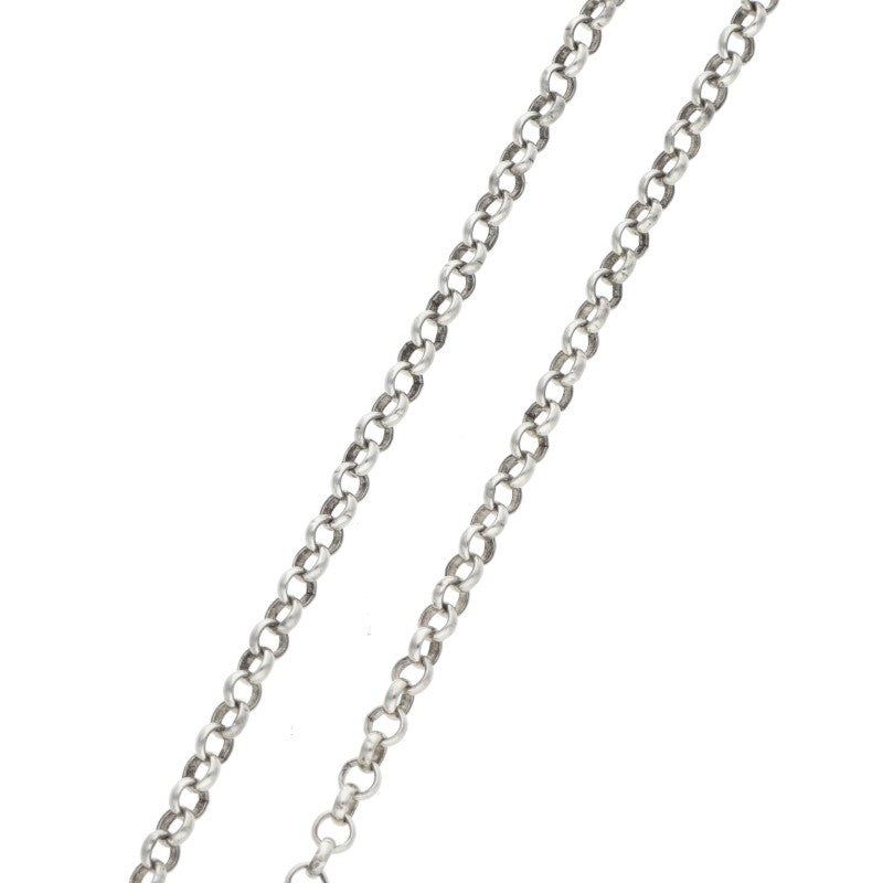 Chrome Hearts Roll Chain 18" Silver Necklace Size ONE SIZE