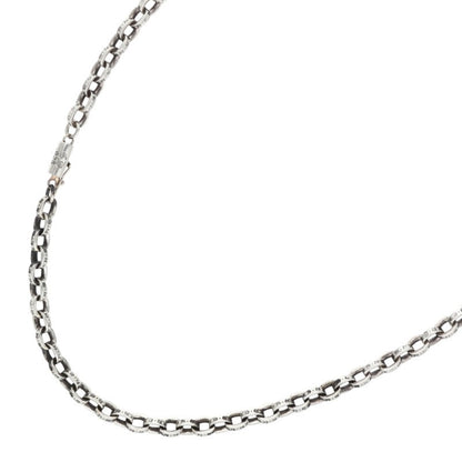 Chrome Hearts Paper Chain 20" Silver Necklace Size ONE SIZE