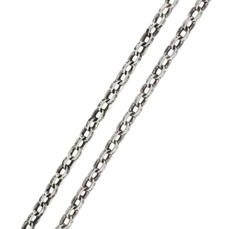 Chrome Hearts Paper Chain 20" Silver Necklace Size ONE SIZE