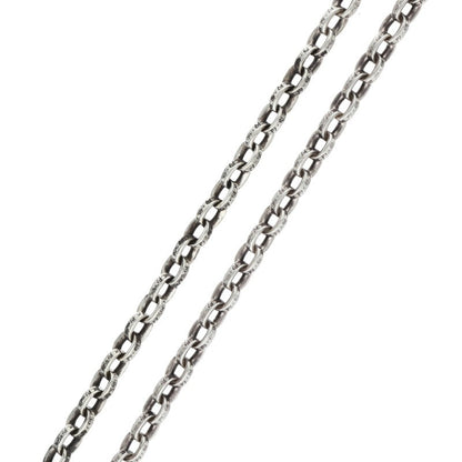 Chrome Hearts Paper Chain 20" Silver Necklace Size ONE SIZE