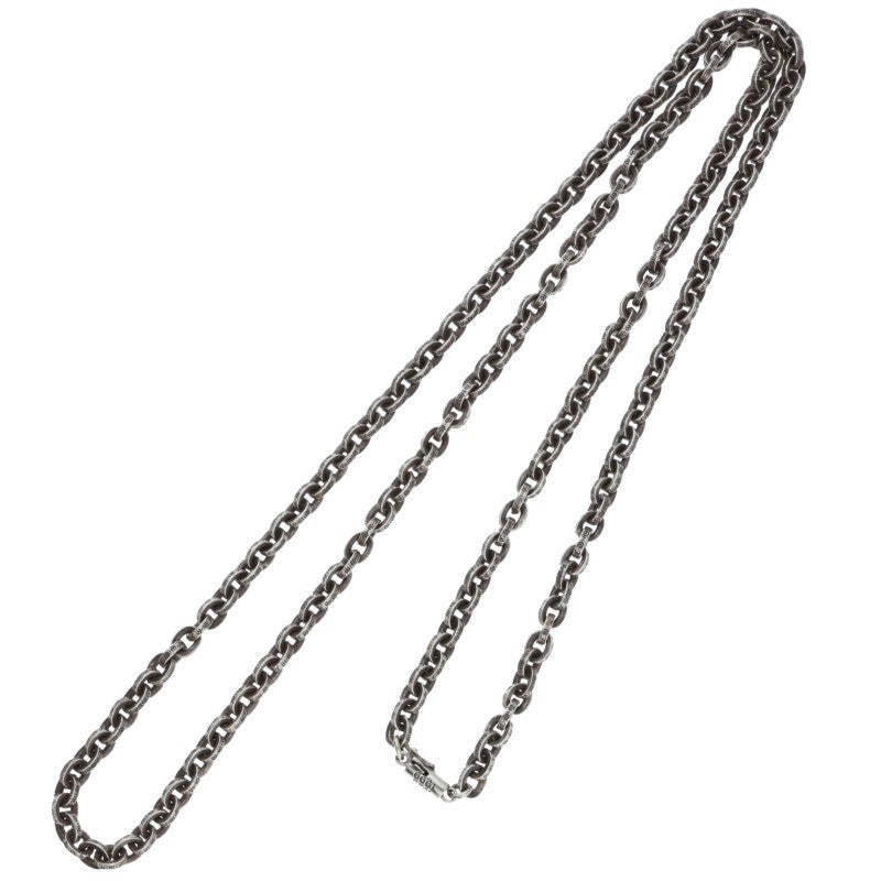 Chrome Hearts Paper Chain 30" Silver Necklace Size ONE SIZE
