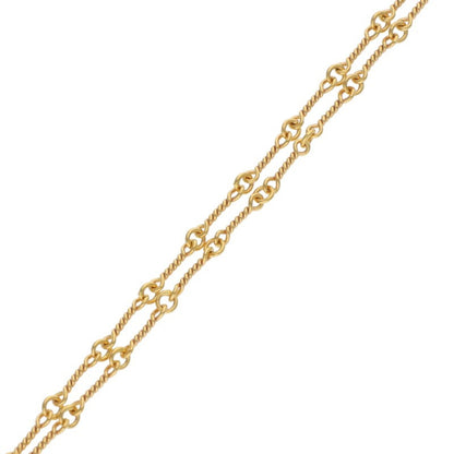 Chrome Hearts 22K Twist Chain 18inch Gold Size ONE SIZE