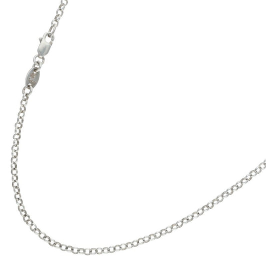 Chrome Hearts Roll Chain 18" Silver Necklace Size ONE SIZE
