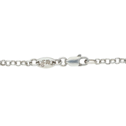 Chrome Hearts Roll Chain 18" Silver Necklace Size ONE SIZE