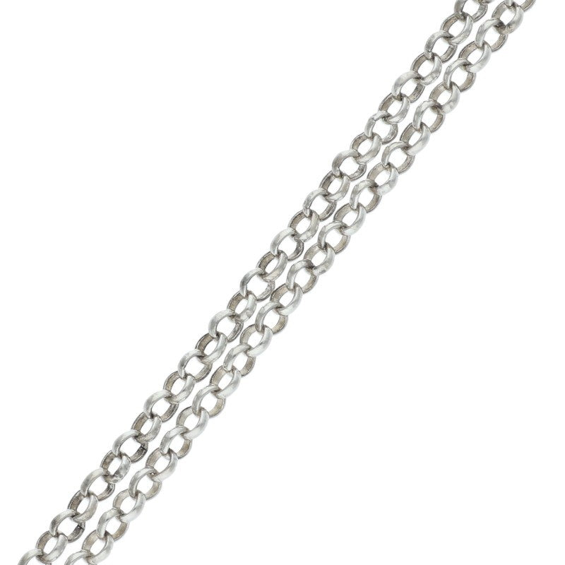 Chrome Hearts Roll Chain 18" Silver Necklace Size ONE SIZE