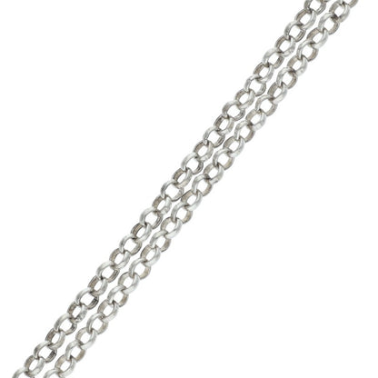 Chrome Hearts Roll Chain 18" Silver Necklace Size ONE SIZE