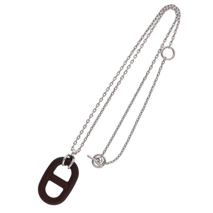 HERMES Chaine d'Ancre Vulcanium Necklace Size ONE SIZE