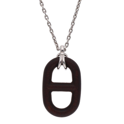 HERMES Chaine d'Ancre Vulcanium Necklace Size ONE SIZE