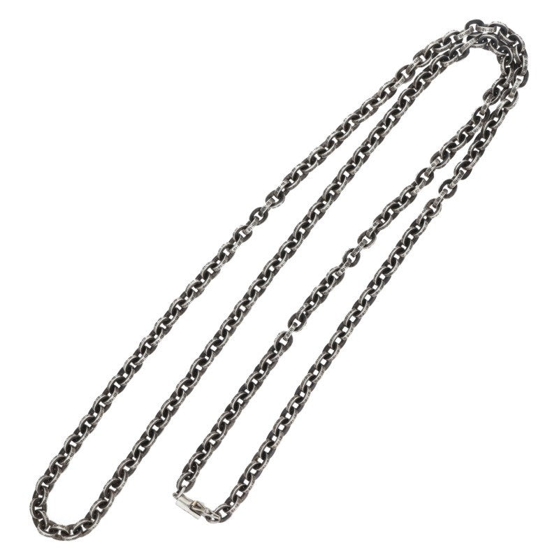 Chrome Hearts 30in Paper Chain Silver Necklace Size ONE SIZE