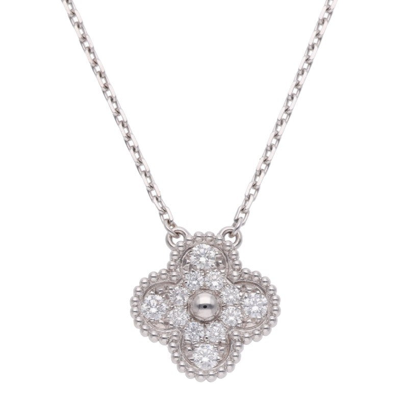 VANCLEEF & ARPELS Vintage Alhambra K18WG Size ONE SIZE