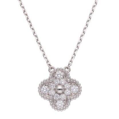 VANCLEEF & ARPELS Vintage Alhambra K18WG Size ONE SIZE