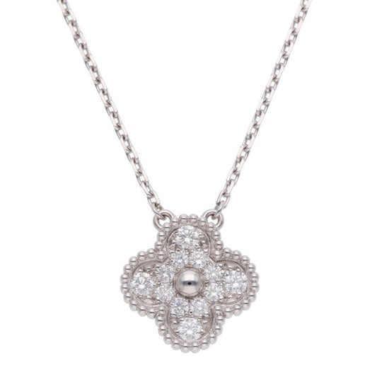 VANCLEEF & ARPELS Vintage Alhambra K18WG Size ONE SIZE