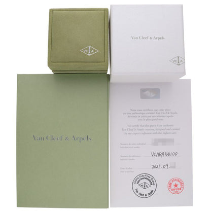 VANCLEEF & ARPELS Vintage Alhambra K18WG Size ONE SIZE