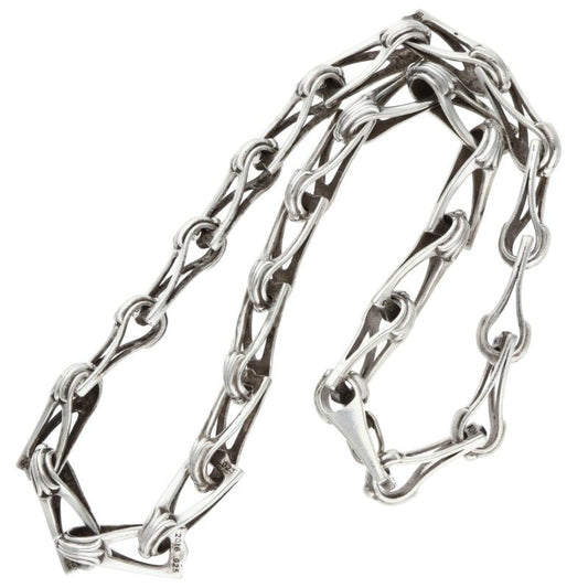Chrome Hearts WINDOW CHAIN CHKR Silver Size ONE SIZE