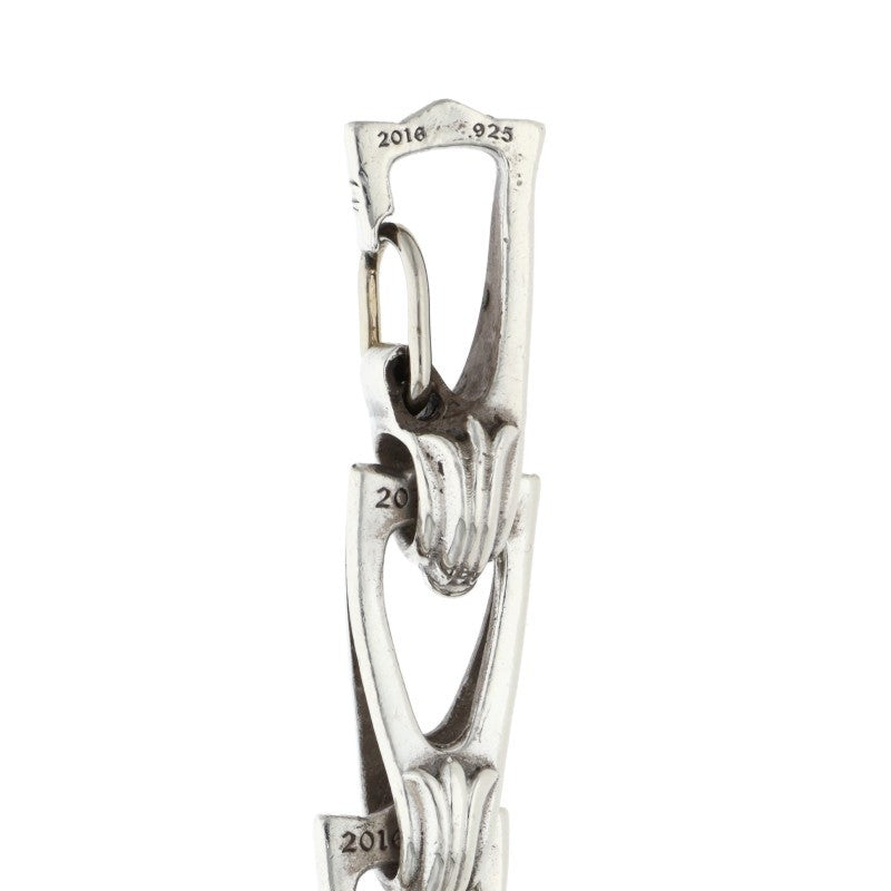 Chrome Hearts WINDOW CHAIN CHKR Silver Size ONE SIZE