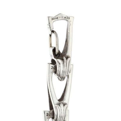 Chrome Hearts WINDOW CHAIN CHKR Silver Size ONE SIZE