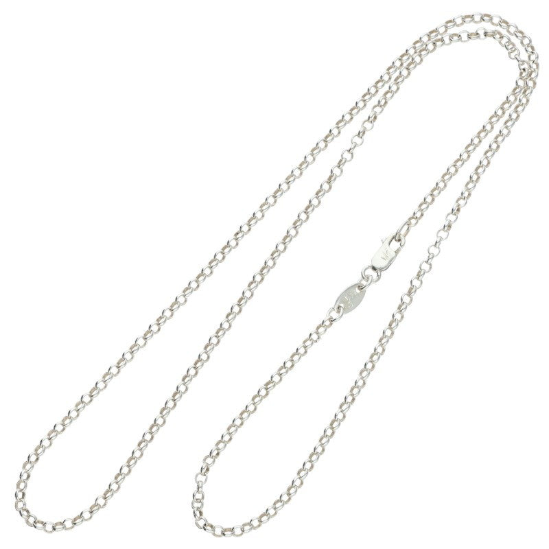 Chrome Hearts 18in Roll Chain Silver Necklace Size ONE SIZE