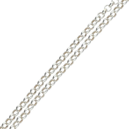 Chrome Hearts 18in Roll Chain Silver Necklace Size ONE SIZE