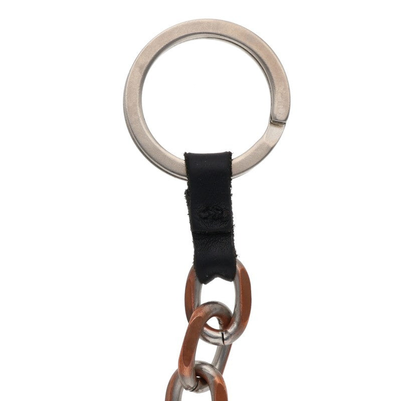 Our Legacy Ladon Leather Wallet Chain Silver Size ONE SIZE