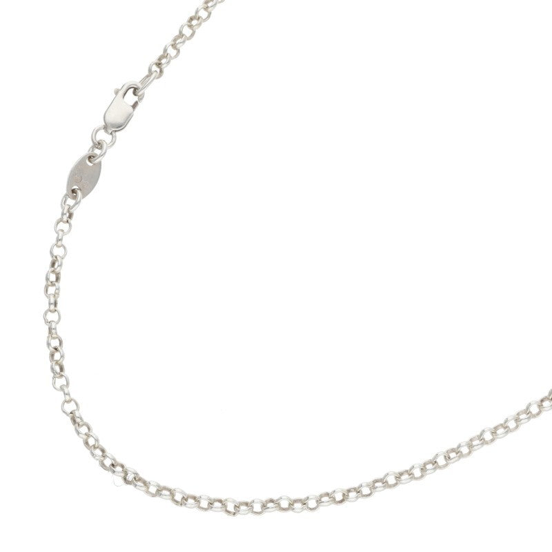 Chrome Hearts 18in Roll Chain Silver Necklace Size ONE SIZE