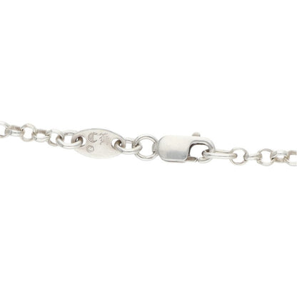 Chrome Hearts 18in Roll Chain Silver Necklace Size ONE SIZE
