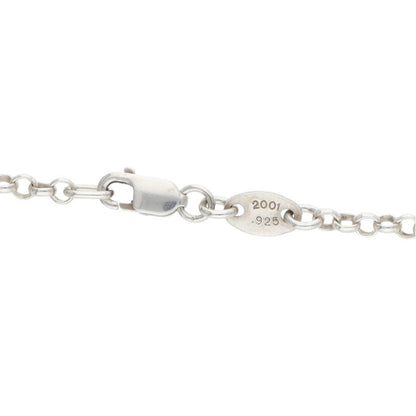 Chrome Hearts 18in Roll Chain Silver Necklace Size ONE SIZE