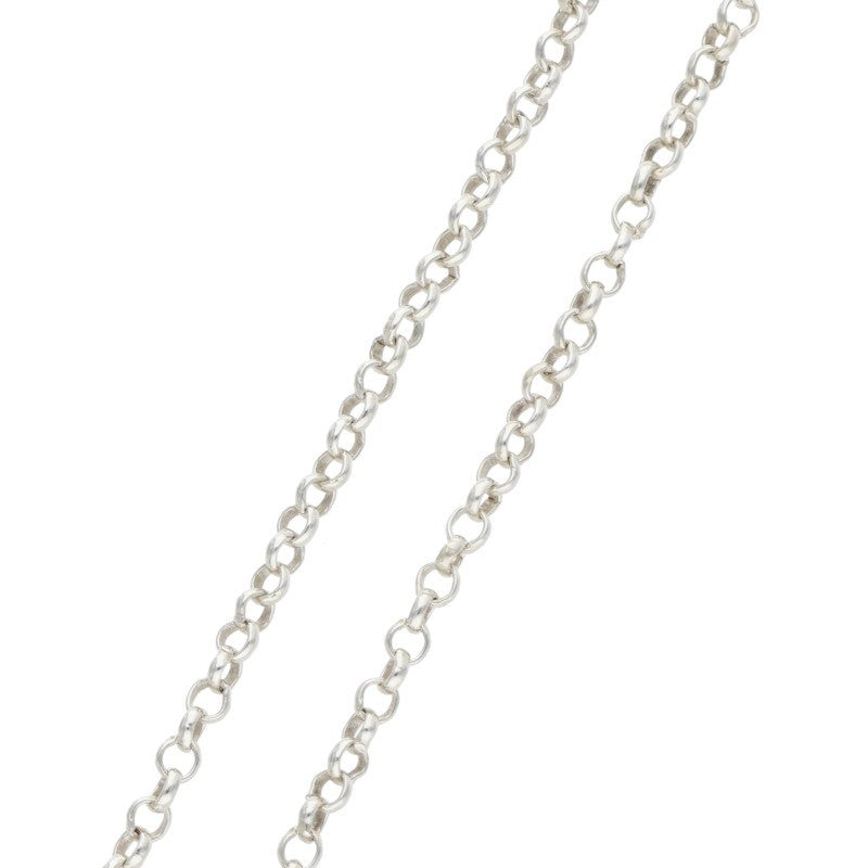 Chrome Hearts 18in Roll Chain Silver Necklace Size ONE SIZE
