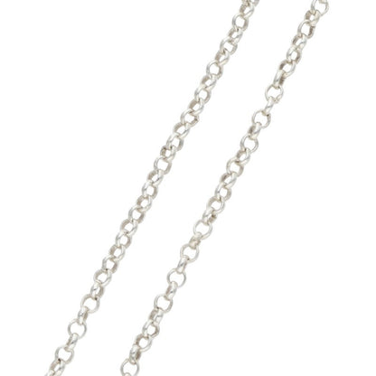 Chrome Hearts 18in Roll Chain Silver Necklace Size ONE SIZE