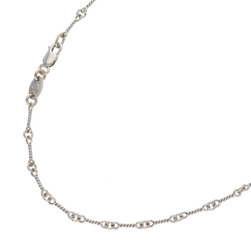 Chrome Hearts 18K White Gold Twist Chain Size ONE SIZE