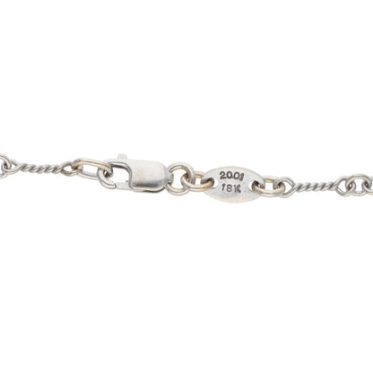 Chrome Hearts 18K White Gold Twist Chain Size ONE SIZE