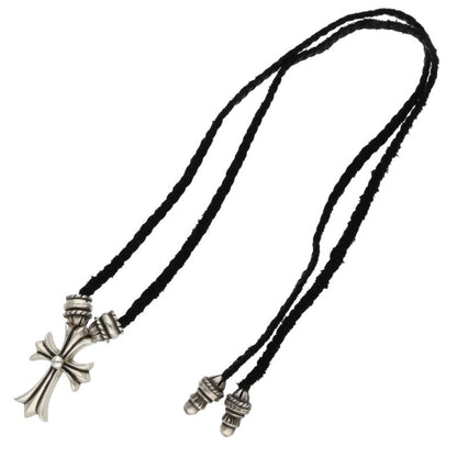 Chrome Hearts Small CH Cross Crimpt Leather Size ONE SIZE