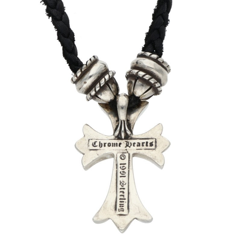 Chrome Hearts Small CH Cross Crimpt Leather Size ONE SIZE