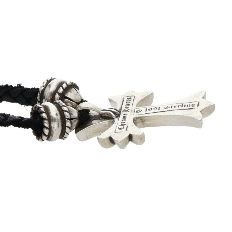 Chrome Hearts Small CH Cross Crimpt Leather Size ONE SIZE