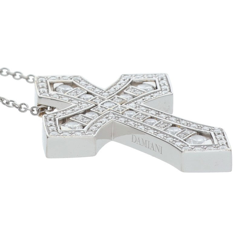 DAMIANI Belle Epoque Crown L 18K WG Diamond Size ONE SIZE