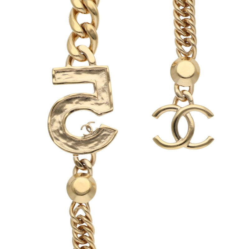 CHANEL No.5 Coco Mark Chain Necklace Size ONE SIZE