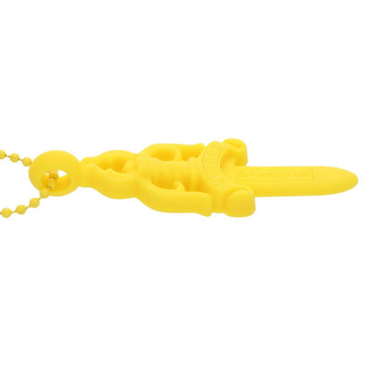 Chrome Hearts Rubber Large Dagger Yellow (Silver 10.92g)