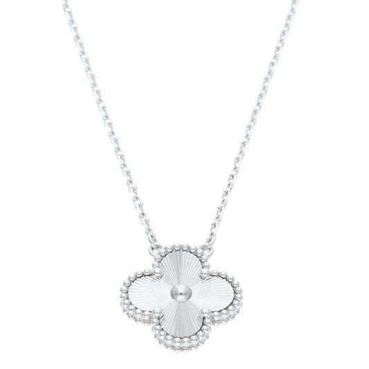 VANCLEEF & ARPELS Vintage Alhambra 18K WG Size ONE SIZE