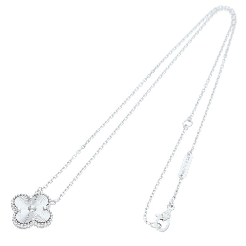 VANCLEEF & ARPELS Vintage Alhambra 18K WG Size ONE SIZE