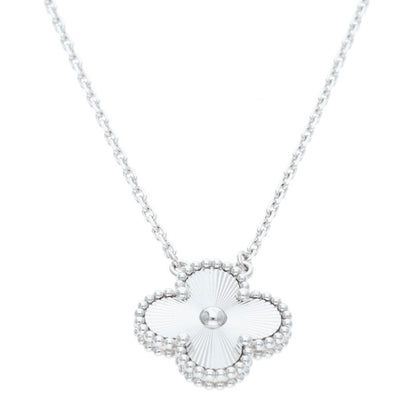 VANCLEEF & ARPELS Vintage Alhambra 18K WG Size ONE SIZE