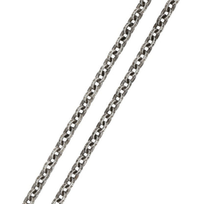 Chrome Hearts Paper Chain 24 Silver Chain Size ONE SIZE
