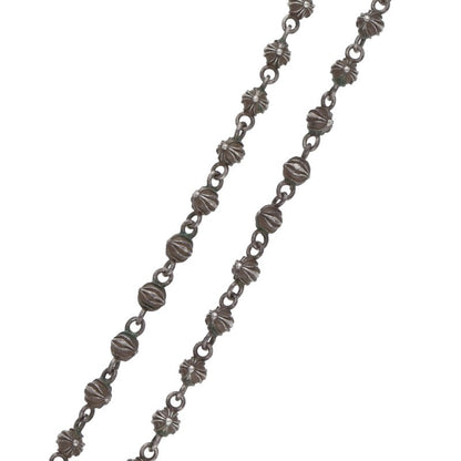 Chrome Hearts TNY Beaded Chain Silver Chain Size ONE SIZE