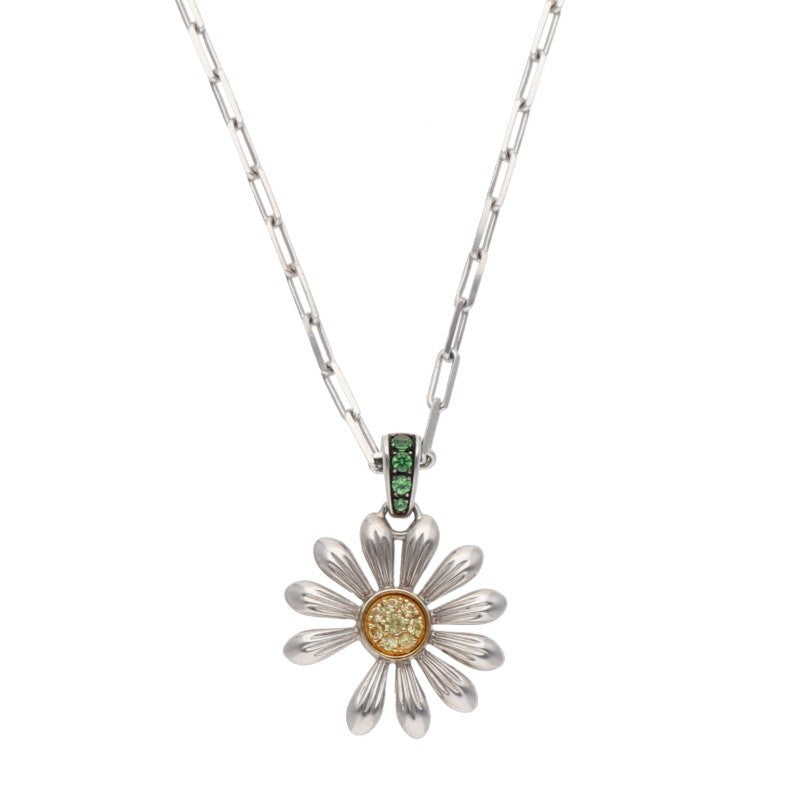 JACOB&CO x PMO Silver/Gold/Green Necklace Size ONE SIZE