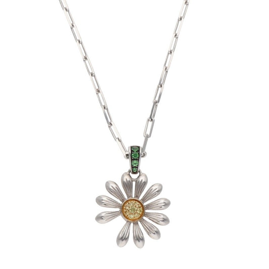 JACOB&CO x PMO Silver/Gold/Green Necklace Size ONE SIZE