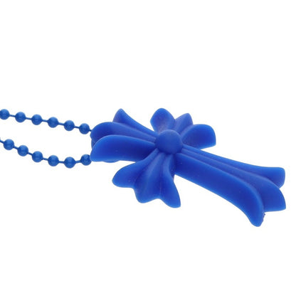 Chrome Hearts Necklace Blue (Silver 7.69g)
