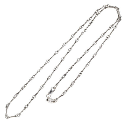 Chrome Hearts 18KWG T18 Twist Chain Necklace Size ONE SIZE