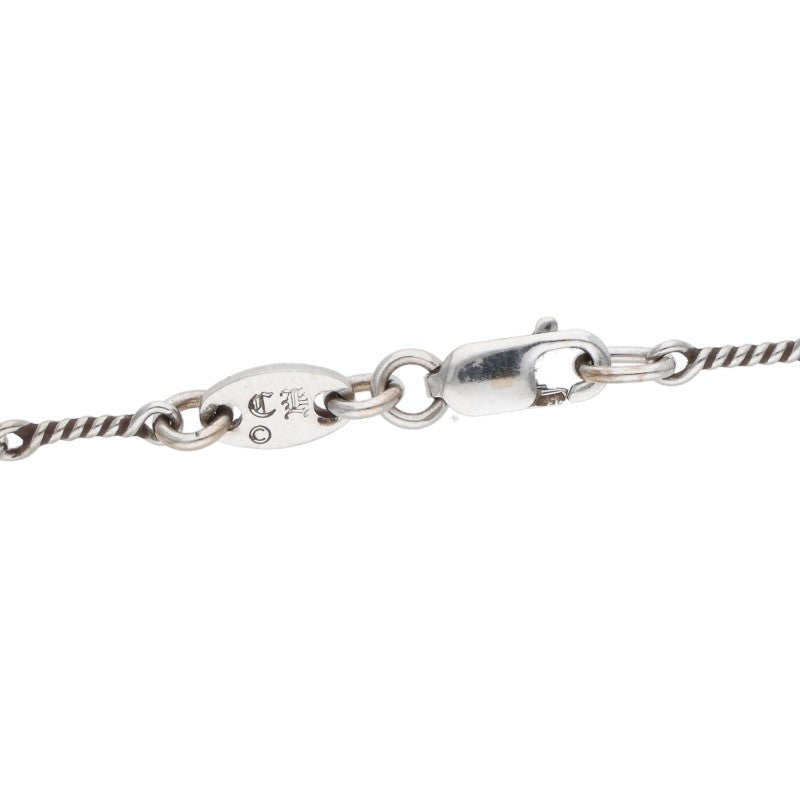 Chrome Hearts 18KWG T18 Twist Chain Necklace Size ONE SIZE