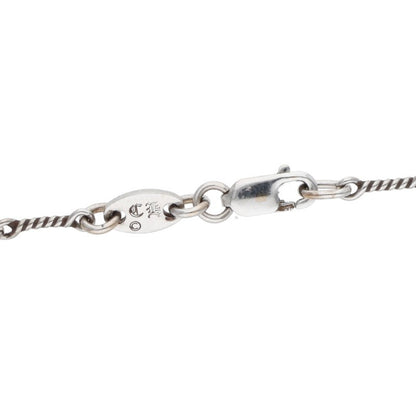 Chrome Hearts 18KWG T18 Twist Chain Necklace Size ONE SIZE