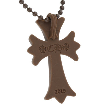 Chrome Hearts Small Rubber Brown (Silver 8.7g)